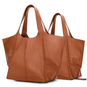 Bolsos Tote Vintage para Mujer, Bolsos de Gran Capacidad, Bolsos de Hombro Suaves con Cierre de Cremallera y Abertura Abierta - Product Image 3