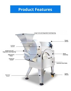 <b>Vegetable</b> <b>Cutter</b> Machine 380V Industrial Stainless Steel Easy To Operate For <b>Vegetable</b> Processing Plant - Product Image 4
