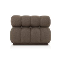Fauteuil design modulaire moderne à bulles de pixels, sans accoudoirs, pour salon, mobilier de salon, fauteuil individuel rembourré
