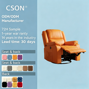 Fauteuil inclinable électrique moderne en similicuir, siège individuel inclinable avec télécommande pour salon HQ-8001D – Cet inclinateur est idéal - Product Image 1