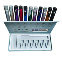 Kundenspezifisch bedruckte starre Box mit Sichtfenster (inklusive spezieller Einlage), geeignet für die Verpackung von Injektionsstift-Sets