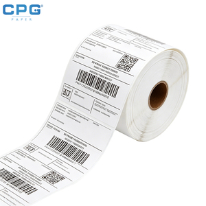 สติกเกอร์ฉลากความร้อนคุณภาพสูง 40x30 มม. 50x100 มม. กระดาษความร้อนโดยตรงสำหรับพิมพ์บาร์โค้ดสำหรับการจัดส่งด่วน - Product Image 1