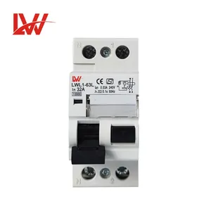 LWL1-63L 2P AC Brand New household smart leakage switch MCB RCCB residual current circuit breaker
