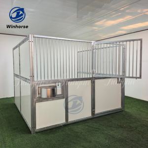 Seau d'alimentation <span class=keywords><strong>pour</strong></span> <span class=keywords><strong>chevaux</strong></span> <span class=keywords><strong>en</strong></span> acier inoxydable et <span class=keywords><strong>en</strong></span> aluminium, léger, mangeoire d'écurie, nettoyage et montage pratiques, utilisation <span class=keywords><strong>en</strong></span> extérieur dans les boxes à <span class=keywords><strong>chevaux</strong></span> - Product Image 4