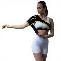 Enveloppe d'épaule réglable pour thérapie chaud-froid, attelle de compression en gel flexible réutilisable pour soulager la douleur