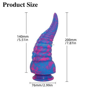 SacKnove colorido púrpura Rosa alternativas expandir <span class=keywords><strong>monstruo</strong></span> tornillo gran alienígena pene Anal tapón largo tentáculo pulpo juguete sexual Consolador - Product Image 5