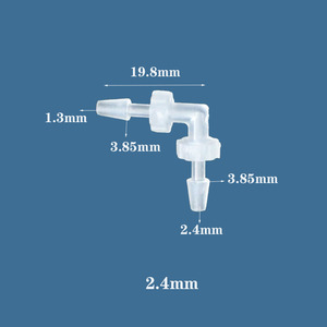 Chang En thực phẩm cấp 16mm Khớp nối nhanh góc phải khuỷu tay ống nối góc Đầu uốn Phụ kiện ống min. order 1 cái - Product Image 4