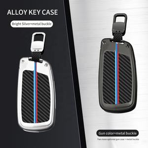 Pour <span class=keywords><strong>Peugeot</strong></span> <span class=keywords><strong>208</strong></span> en alliage de Zinc en cuir à distance clé de voiture couverture qualité en gros chine en gros couverture de voiture clé - Product Image 3