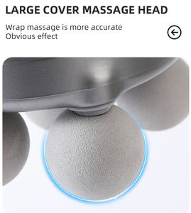 <span class=keywords><strong>2025</strong></span>新着ワイヤレスハンドヘルドプロフェッショナル電気バックマッサージャーミニ静かな4頭マッサージャー筋肉リラックス - Product Image 5