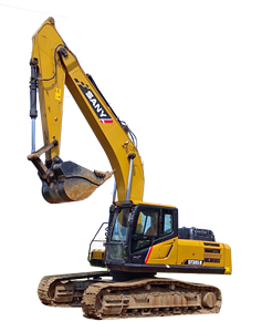 Pompe à engrenages et roulement pour excavatrice SANY SY305H SY305 30T, moteur Tier4 160KW, occasion, faible nombre d'heures, équipement de construction lourd - Product Image 1