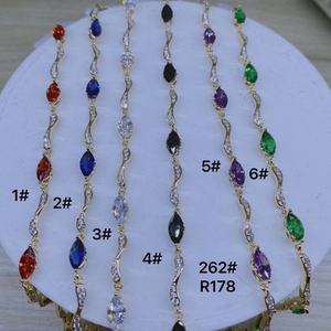 <span class=keywords><strong>Pulsera</strong></span> A01 Xuping Jewelry Elegante <span class=keywords><strong>de</strong></span> Moda con Piedra <span class=keywords><strong>de</strong></span> Color Hueca para Mujer - Product Image 6