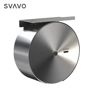 Commercial Jumbo Roll Toilet Paper Dispenser Holder Wall Mounted 304 Brushed Stainless Steel Paper Towel Dispenser