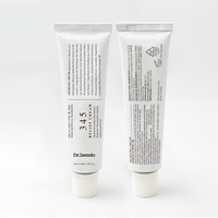 Corée du Sud Crème Visage 345 en Tube en Aluminium Qualité Supérieure Lotion de Beauté Crème Apaisante Vitamine E Crème Visage Marque Privée