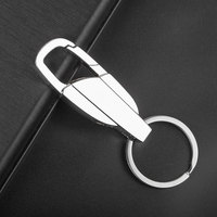 Porte-clés plaqué or, 20 pièces, bon marché, Logo gravé personnalisé