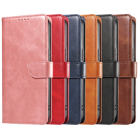 Étui portefeuille en cuir PU pour iPhone 15 Plus - Housse avec support, 3 emplacements pour cartes, fermeture magnétique et coque antichoc