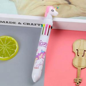 Creative Stationery Ten-<b>Color</b> Cartoon Student Multi-<b>Color</b> Retractable Ballpoint <b>Pen</b> Girly Heart Back-To-School - Product Image 4