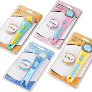 New Design 28mm 45mm 60mm Rotary Cutter for Crafting Sewing Quilting (Extra 5pcs Replacement Blades Included) - Product Image 1