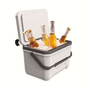 <b>Small</b> Portable Insulated Hard <b>Cooler</b> With Handle High Quality <b>Cooler</b> <b>Box</b> With Hanging Links - Product Image 2