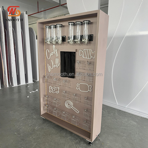 Le celebrazioni per eventi di nuovo arrivo lisce uso su due lati acrilico PVC dal vivo incantevole muro di Champagne - Product Image 2