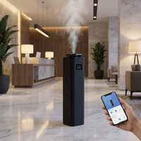 Diffuseur d'arômes intelligent avec logo personnalisé, application commerciale, 1000 ml, sans eau, huile essentielle, air froid, diffuseur de parfum en métal pour hôtel