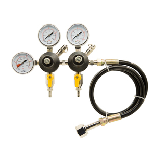 Válvula Reductora de Presión de Cerveza de Latón de Alta Calidad Tipo Exportación (Válvula Secundaria de Entrada de Manguera) Regulador de <span class=keywords><strong>Gas</strong></span> 3000PSI KLF - Product Image 1