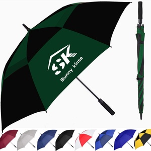 Innovative Shenzhen Wholesale 30 Inch Large <b>Windproof</b> logo Prints Big Luxury Promotional Branded Custom Golf <b>Umbrella</b> - Product Image 2