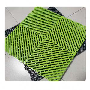 Azulejos de garaje para suelos de plástico de polipropileno, alfombrillas entrelazadas para detalles de automóviles y tienda de lavado de autos en el mercado de la - Product Image 1