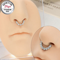 Bijoux de piercing Freya : Anneaux de nez segmentés, boucles d'oreilles ouvertes sans soudure, bijoux de piercing articulés pour hélix, cartilage, conque, lobe, daith