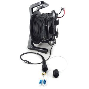 Bobina di Cavo in Plastica Portatile per Cavo in <span class=keywords><strong>Fibra</strong></span> Ottica Tattico Rinforzato - Product Image 2