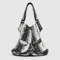 Sac à bandoulière vintage Y2K imprimé léopard pour femme, nouveau sac à main punk perlé 2026, pochette fantaisie pour femme pour le quotidien et les soirées