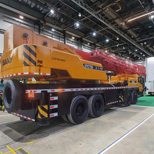 Grúa Weichai P9 STC750 de 2 Secciones con <span class=keywords><strong>Pluma</strong></span> de 20t, Contrapeso, Sin Accidentes, 4 Placas Base, Grúa de Camión Usada Sin Soldadura - Product Image 1