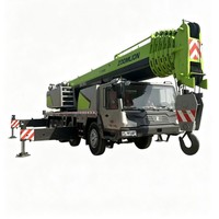 Grue de chantier hydraulique d'occasion ZOOMLION ZTC801 pour l'installation en usine sidérurgique