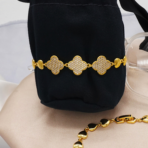 Design de mode en gros bijoux en or ensemble 24k or bracelet <span class=keywords><strong>S43</strong></span> - Product Image 5