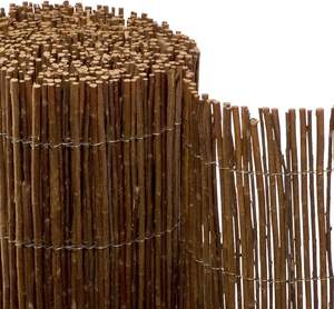 Klasik Tarzda Kolay Monte Edilen Dış Mekan Bahçe Çiftliği Çim Ahşap Kenarlık Doğal Basınçlı Söğüt Çit Perdesi - Product Image 1