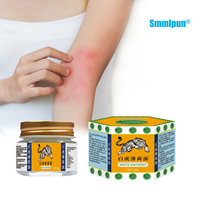 MIAOSANSHU Huile Mentholée Classique Tiger Balm Classe II pour Rafraîchissement et Revitalisation Corporelle 20g Usage Externe