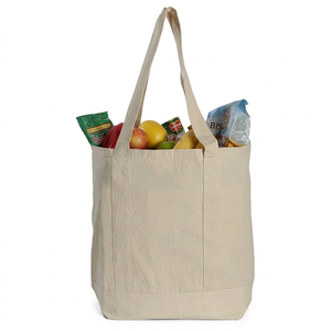 Sac de shopping réutilisable en polyester avec fermeture éclair en velours Hanoipie, logo personnalisé, imprimés animaliers, en provenance du Vietnam - Product Image 1