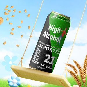 Venta al por mayor 50cl 500ml Custom Hard Seltzer Paint Aluminio Bebida Pop Soda Fuerte Cerveza Lata Fabricante - Product Image 1