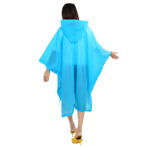 Polar Everest fabricant extérieur 160 g PEVA <span class=keywords><strong>poncho</strong></span> de pluie imperméable imperméable <span class=keywords><strong>poncho</strong></span> pour adultes hommes femmes - Product Image 4