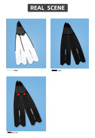 Palmes de natation WAVE pour la plongée libre, palmes de puissance en TPE, palmes de surf en caoutchouc pour planche de surf