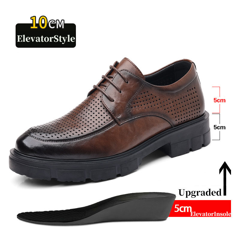 Brown Hollow-out 10CM Elevator Style Z83-1
