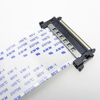 Cable Plano LVDS FFC de 51 Pines con Paso de 0.5mm Personalizado para Impresora 3D y Pantalla LCD Industrial