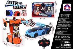 Chất Lượng Cao Quy Mô <span class=keywords><strong>1</strong></span>:20 Điều Khiển Từ Xa Morphing Robot Xe Cho Trẻ Em Bao Gồm Cáp USB Máy Ảnh Sạc Món Quà Hoàn Hảo Đồ Chơi - Product Image 4