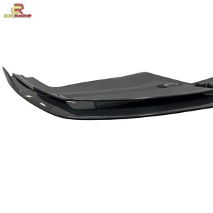 Alerón Delantero de Fibra de Carbono Estilo Vorstein para Ferrari 488 GTB Spider 2015-2018, Difusor Delantero de Carbono, Piezas de Carrocería - Product Image 3