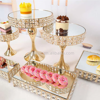 Support à gâteau de mariage occidental de luxe réutilisable, idéal pour les buffets de desserts, les présentations et la décoration de la maison, décorations de gâteaux de mariage