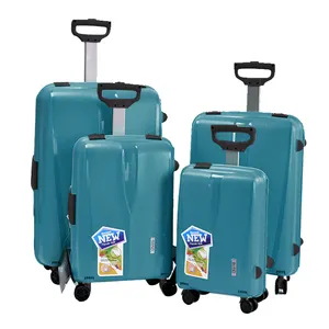 TL 18" 20" 25" 29" 4 pieces luggage sets ,cheapest trolley bag stock,clearance stock lots ready goods PP suitcase