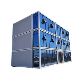 XH 40ft Shipping Container casa prefabbricata appartamento e casa contenitore di imballaggio piatto per il trasporto come edificio per uffici - Product Image 1