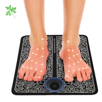 2025 Leicht Tragbare Kabellose Fernbedienung Neuropathie Elektrische Matte EMS TENS Fußmassagegerät