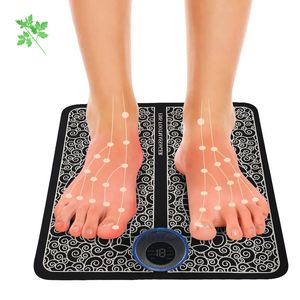 2025 fácil de llevar Control remoto inalámbrico neuropatía Electrique Pad Mat <span class=keywords><strong>Ems</strong></span> <span class=keywords><strong>Tens</strong></span> máquina masajeadora de pies - Product Image 3