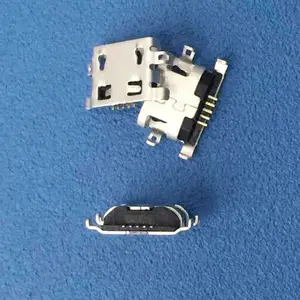 Micro USB 5Pin Female Socket Connector 0.8-1.6 Sinking Board Type C Phone Tail Plug