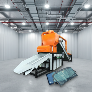 Machine de broyage et de séparation du <span class=keywords><strong>verre</strong></span> laminé, système de recyclage du <span class=keywords><strong>verre</strong></span> automobile et du <span class=keywords><strong>verre</strong></span> de construction - Product Image 1